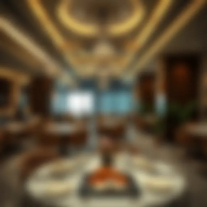 Dining options at Al Jawhara Hotel Apartments