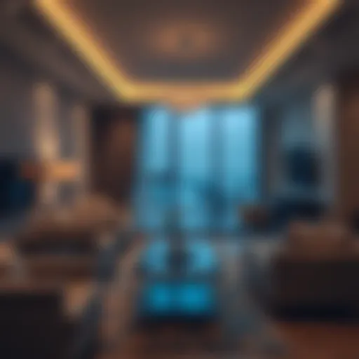 Luxurious living space in Al Jawhara Hotel Apartments