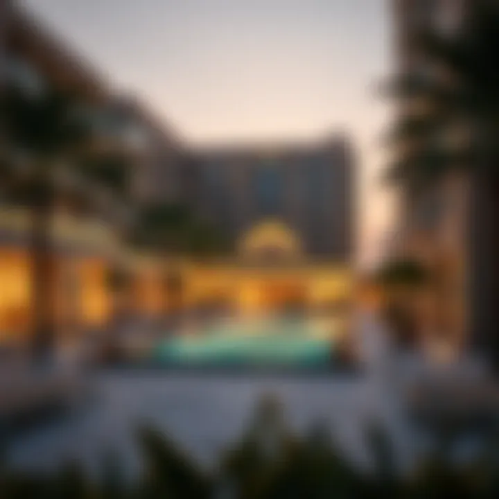 Strategic location of Al Jawhara Hotel Apartments
