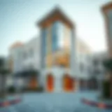 Exterior architectural design of Al Khail Gate Phase One studios