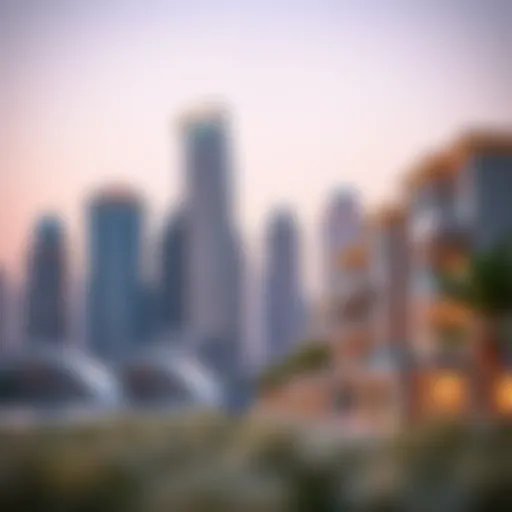 Luxurious properties in Dubai's skyline