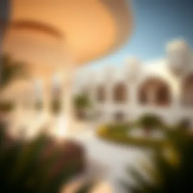 Architectural design elements of Al Zahia