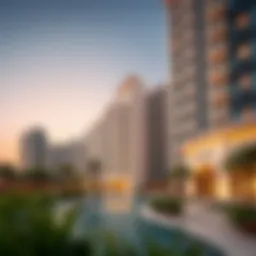 Stunning view of Bloom Heights architecture