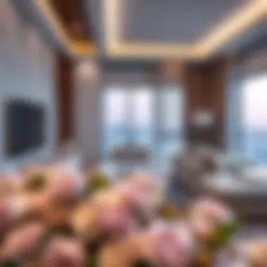 Luxurious Interiors at Bloom Heights Elegant interior design of a Bloom Heights apartment