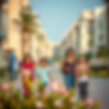 Experience Vibrant Community Life in Emaar Hills Vibrant community life in Emaar Hills with families and activities