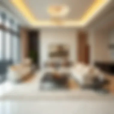 Greenside Residence Interior Living Space Luxurious interior of a living space in Greenside Residence