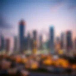 Impressive skyline showcasing Leo's Development projects in Dubai