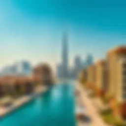 Skyline view of Dubai's luxury properties