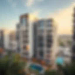 Stunning view of Safi Apartments with modern architecture